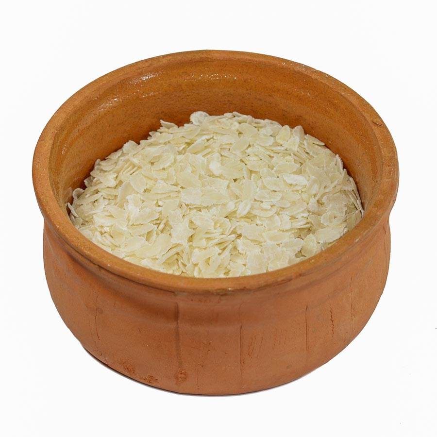 Organic white poha thick