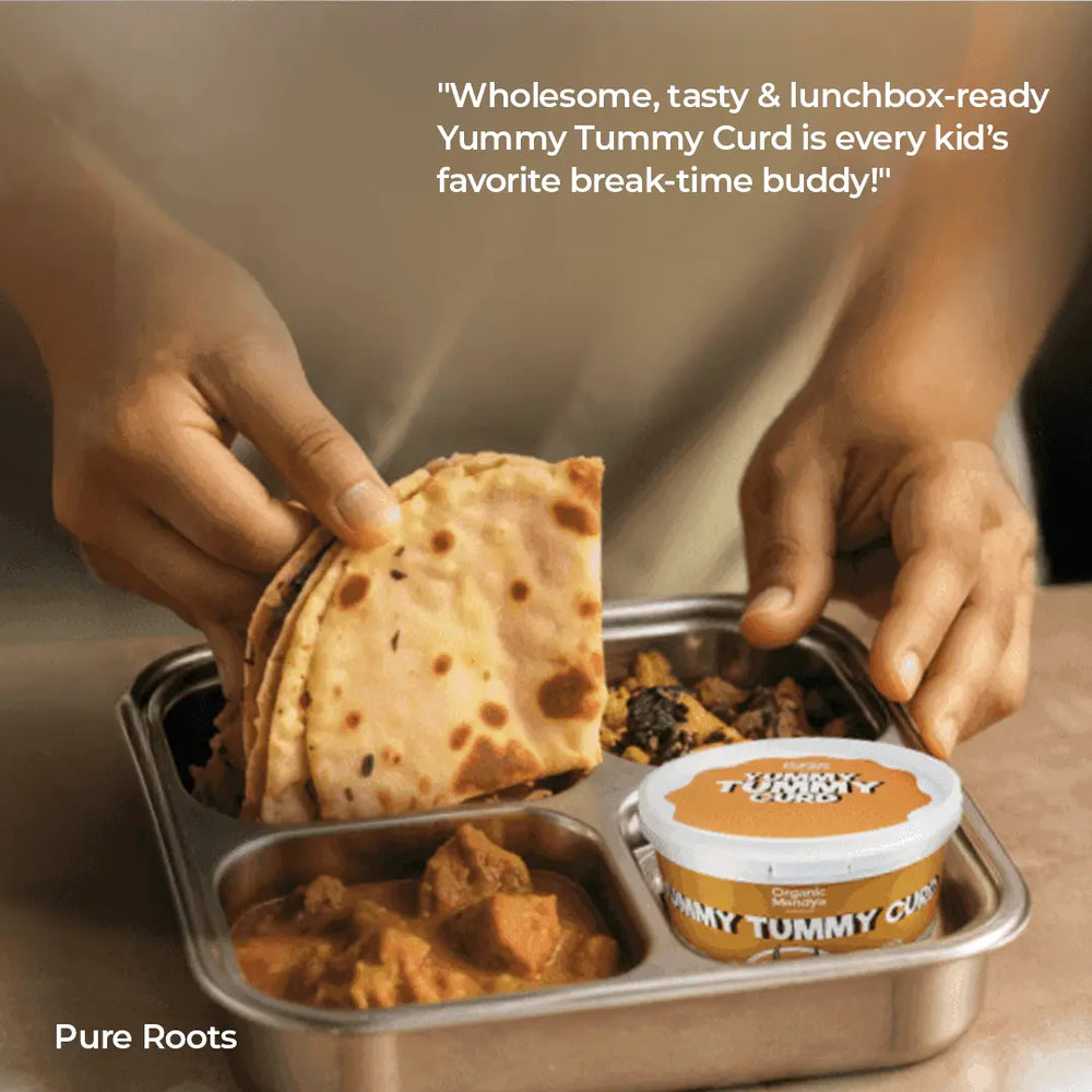 Set Curd for Lunch Box Organic Mandya