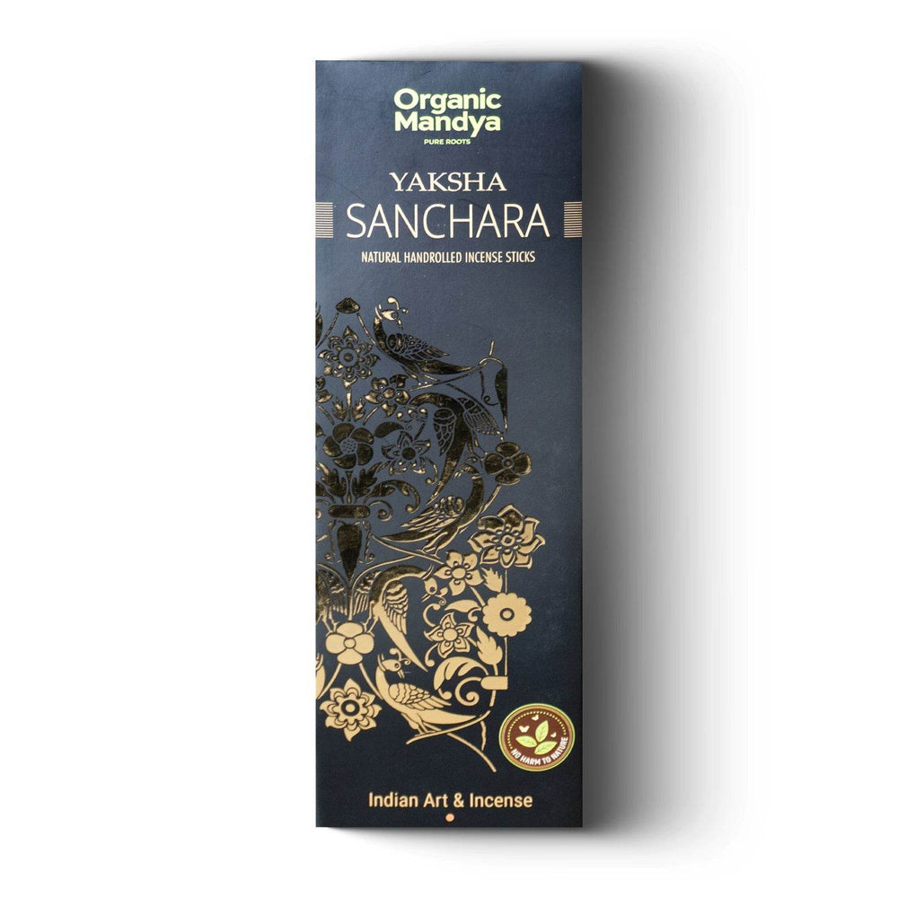 Agarbatti (yaksha-sanchara) 50g Front - Organic Mandya 