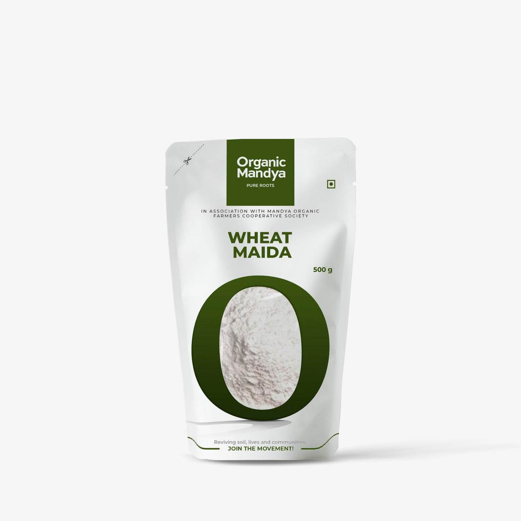 Wheat Maida Front - 500g-Organic Mandya